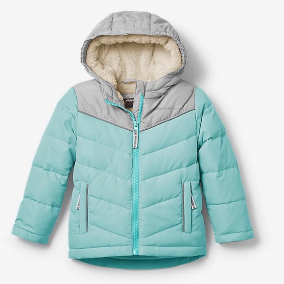 Eddie Bauer Jackets & Coats Eddie Bauer Girls Classic Down Hooded